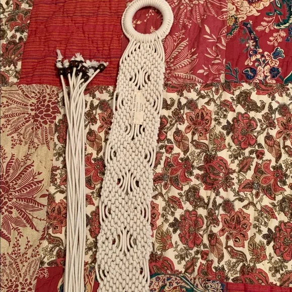 Spell Lady Palm Macrame Belt display picture 2